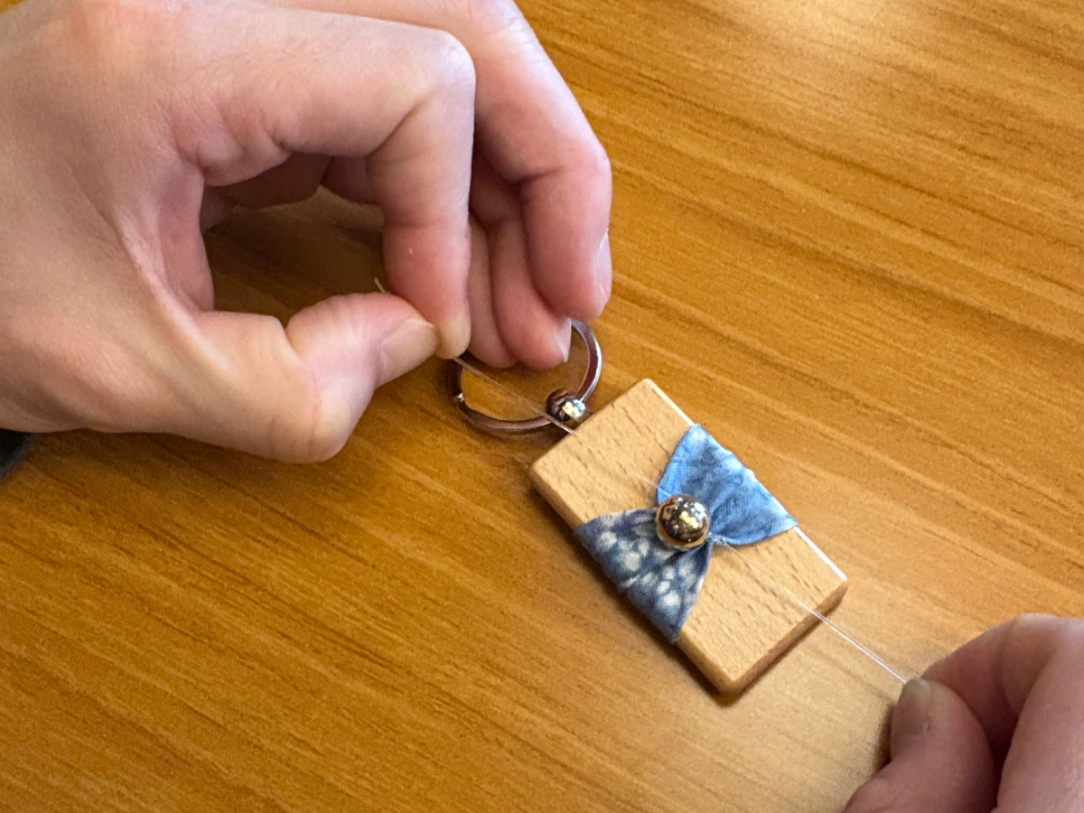 彩りキーホルダー製作体験